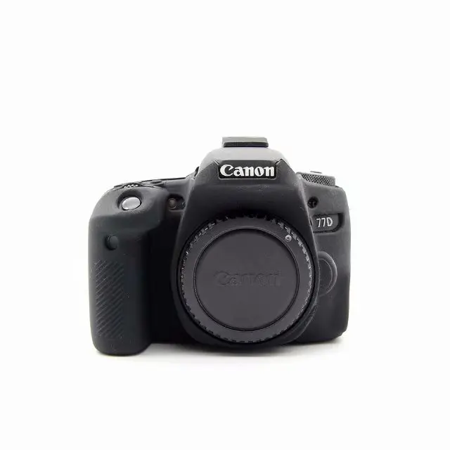 Мягкий силиконовый чехол для камеры, защитный чехол для canon 77d 1300D 1500D 750D 6D 6D2, резиновая крышка, чехол для камеры 77D