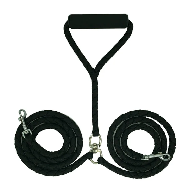 54&quot Double Dog Leash No-tangle Dual for Two Dogs with Swivel Comfortably Walks 2 Up To 500 Pounds At Once Pet Product | Дом и сад