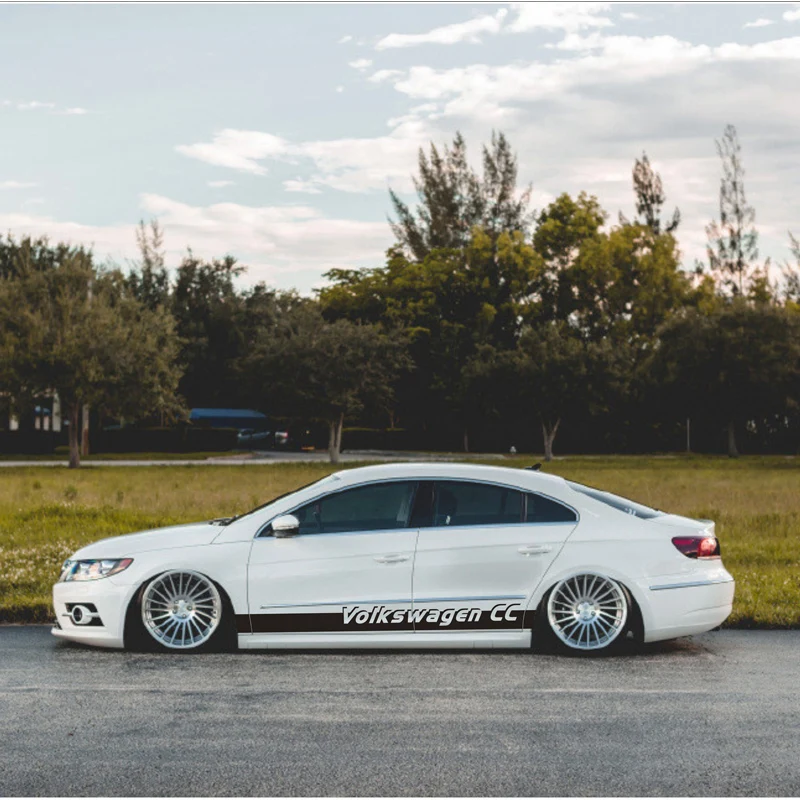 World Datong Sport Stripes автомобильные наклейки для Volkswagen Passat CC Авто тела индивидуальная наклейка внешние аксессуары