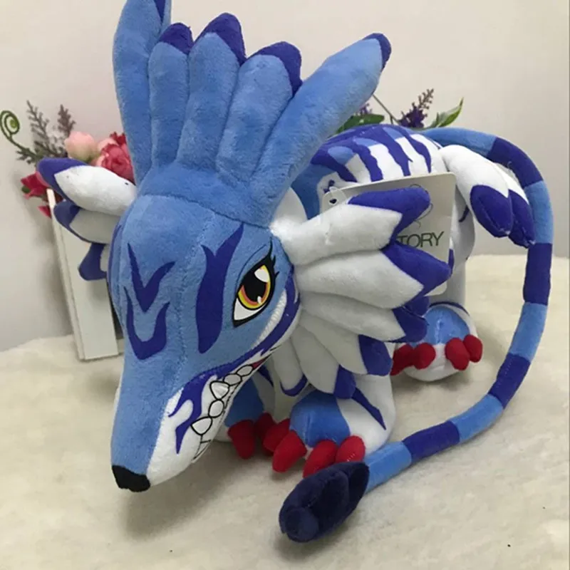 Аниме игрушки Digimon фигурка игрушка Garurumon плюшевая мягкие кукла подарок на день