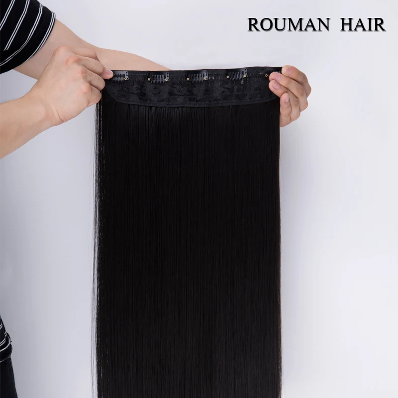 Европейских и Американских внешней торговли наращивание волос кусок пять клипов