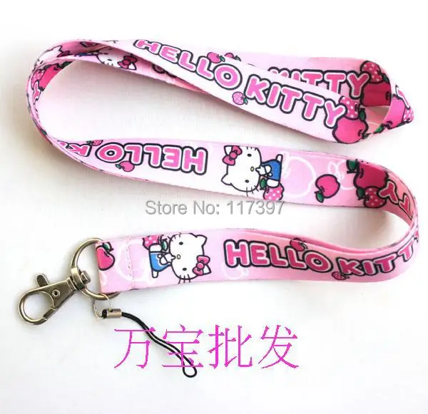 10 шт. рисунок «Hello Kitty» Средства ухода за кожей шеи шнурки для MP3/4 сотовых телефонов DS Lite
