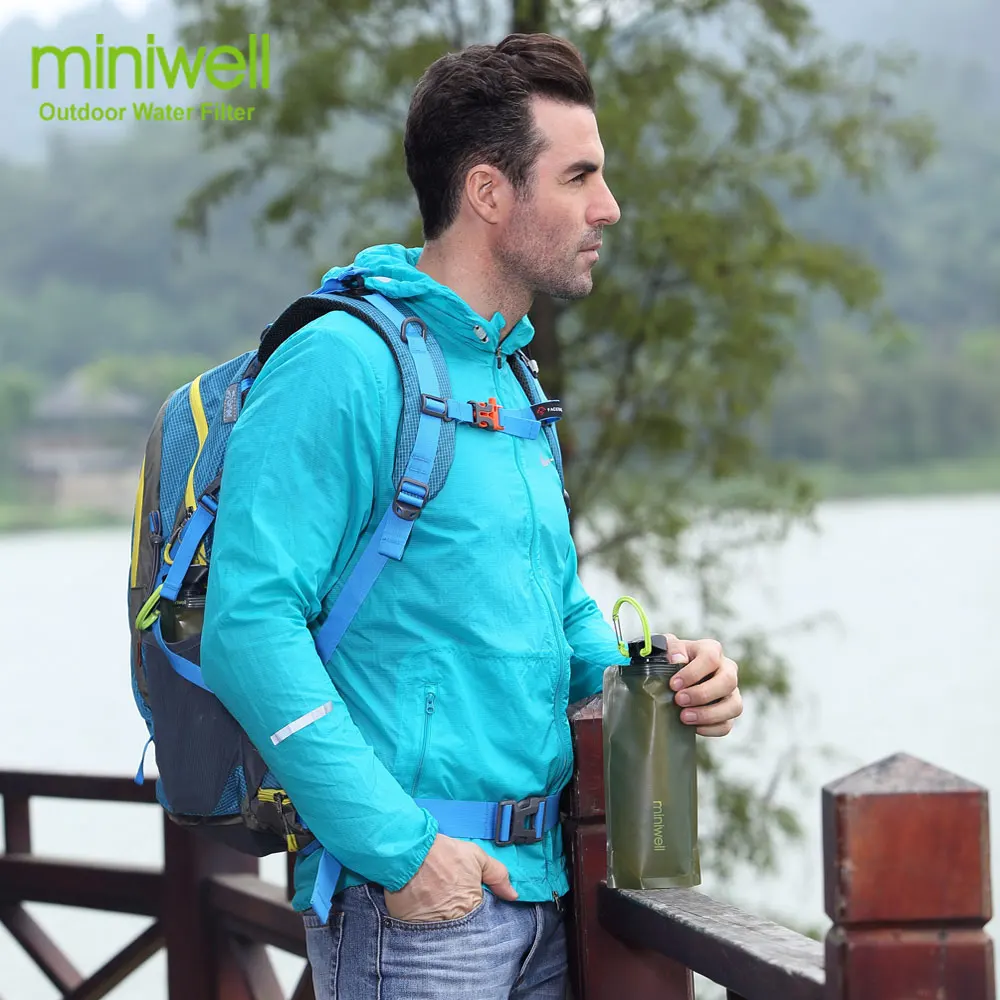 Miniwell L620 портативный очиститель воды для кемпинга и спорта на открытом воздухе
