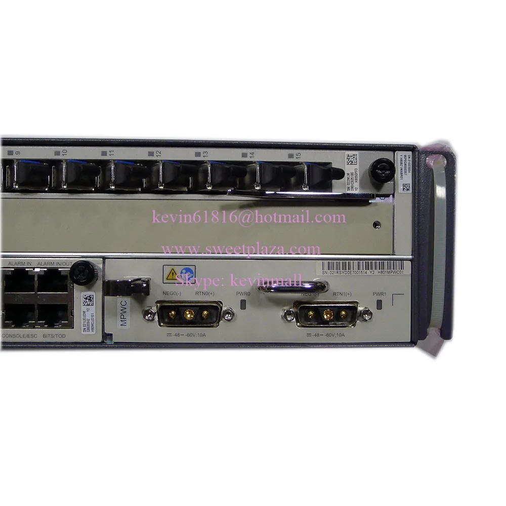 Hua wei mini GPON или EPON OLT MA5608T с 2 * MCUD + 1 MPWC GPFD C +|Сетевые шкафы| |
