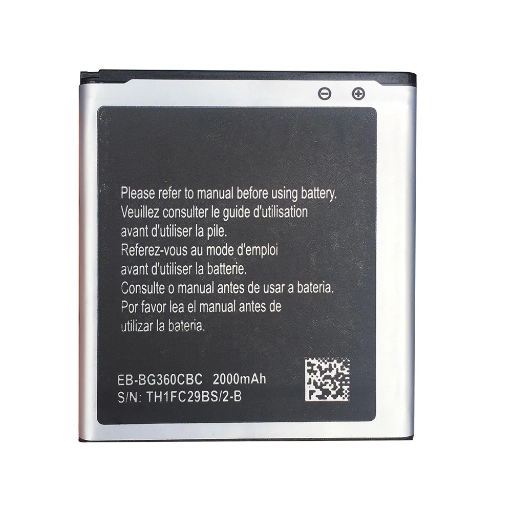 Литиевая батарея 2000 мАч EB BG360BBE BG360CBC для Samsung Galaxy Core Prime G3606 G3608 G3609 литиевая
