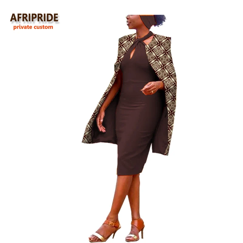 2019 осеннее Женское пальто в африканском стиле AFRIPRIDE индивидуальное повседневное