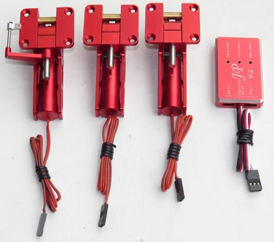 Металлический приземляющий механизм RC с металлическим блоком 10 мм/12 мм|servoless