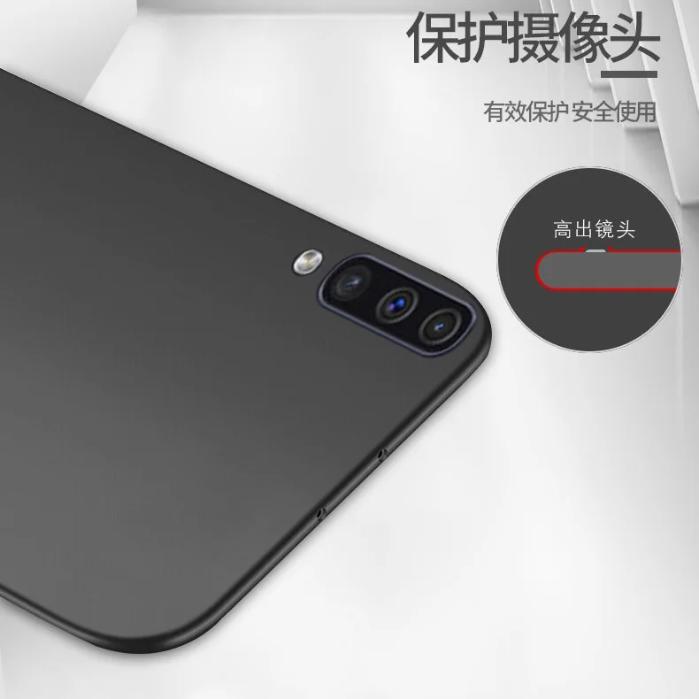 Frosted Ultra Thin Hard Plastic Cover for Samsung Galaxy A60 A50 A40 A30 A20 A10 Matte Shield Protect Phone Cases For Galaxy A70
