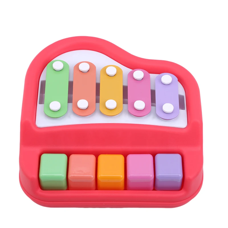 

Musical Instruments Hand Knock Piano Five-Tone Piano Early Education Baby Kid Musical Toys Gift Interactive Toy For Kids