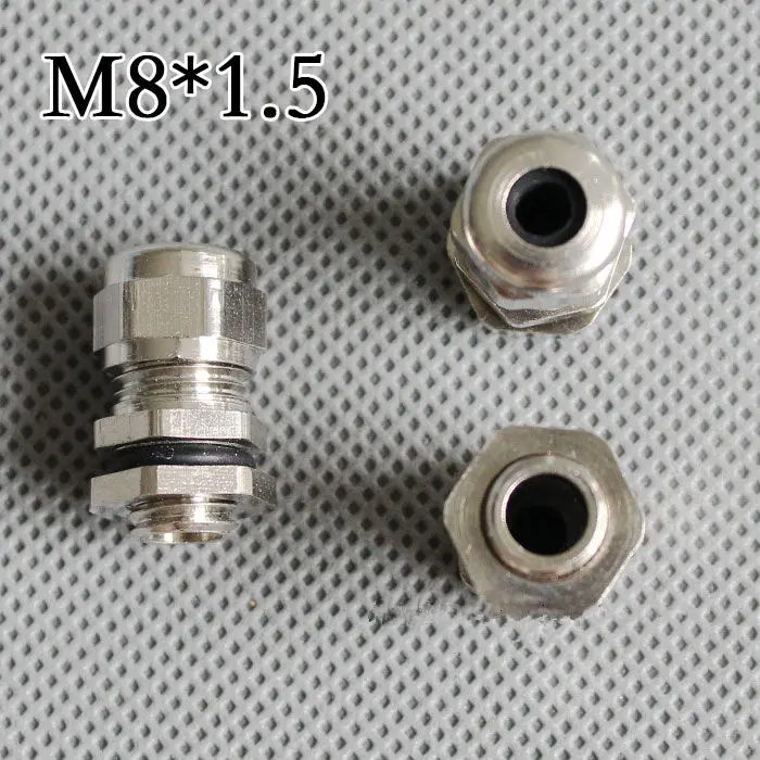 4 шт./лот CT046 M8 * 1 5 никелированный медный Соединительный латунный металлический
