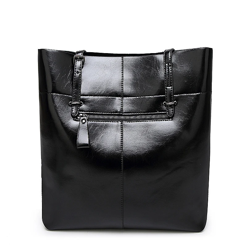 Высококачественные Сумки из искусственной кожи с масляным воском Большая