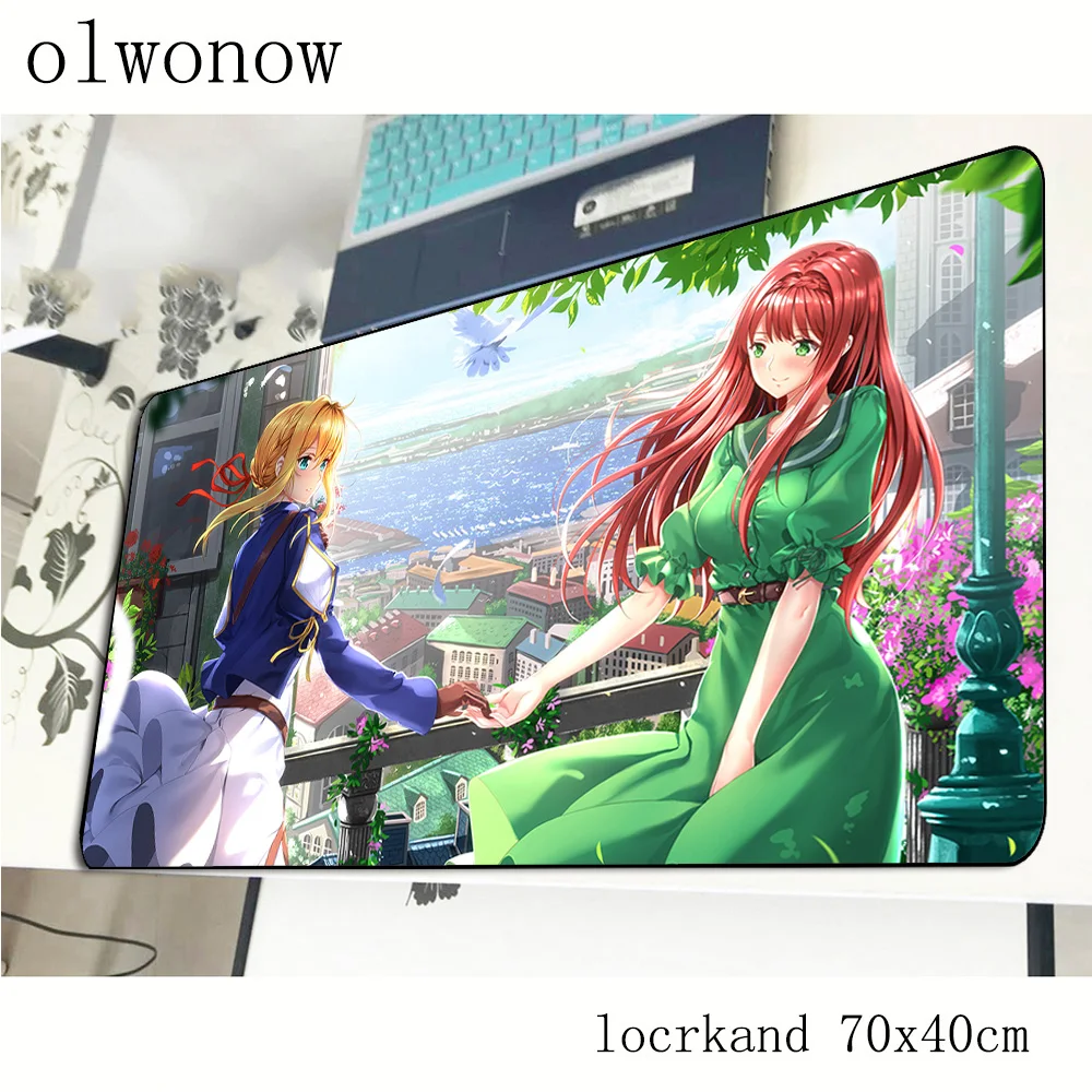 Фиолетовый Коврик для мыши evergarden 70x40 см подарочные коврики мальчиков лучший