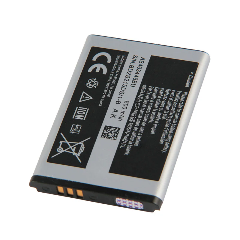 Для Оригинальная батарея Samsung AB463446BU X208 S139 M628 F258 E878 E1200M SGH B108 GH M310 L258 телефон Батарея