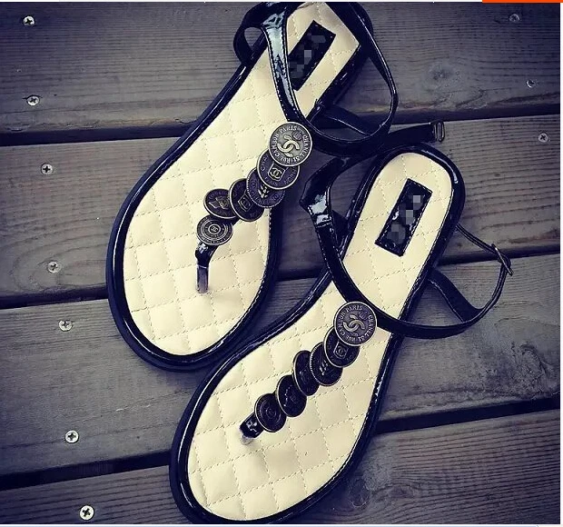 In the summer of 2014 new harajuku female flat with student han edition black clip toe shoes tide restoring ancient ways | Обувь