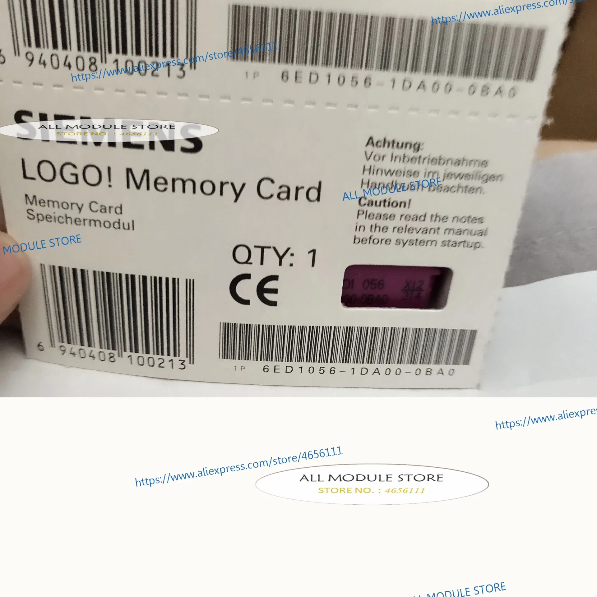 Original 6ed1 056-7da00-0ba0 6ed10567da000ba0 Novo e Peças e acessórios do gerador