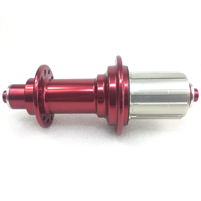 

Super Light 208g 24 key Holes Powerway PFH-R13 road bicycle rear hub 24H 130mm J-Hook R13 hub 9s 10s 11 speed cassette body