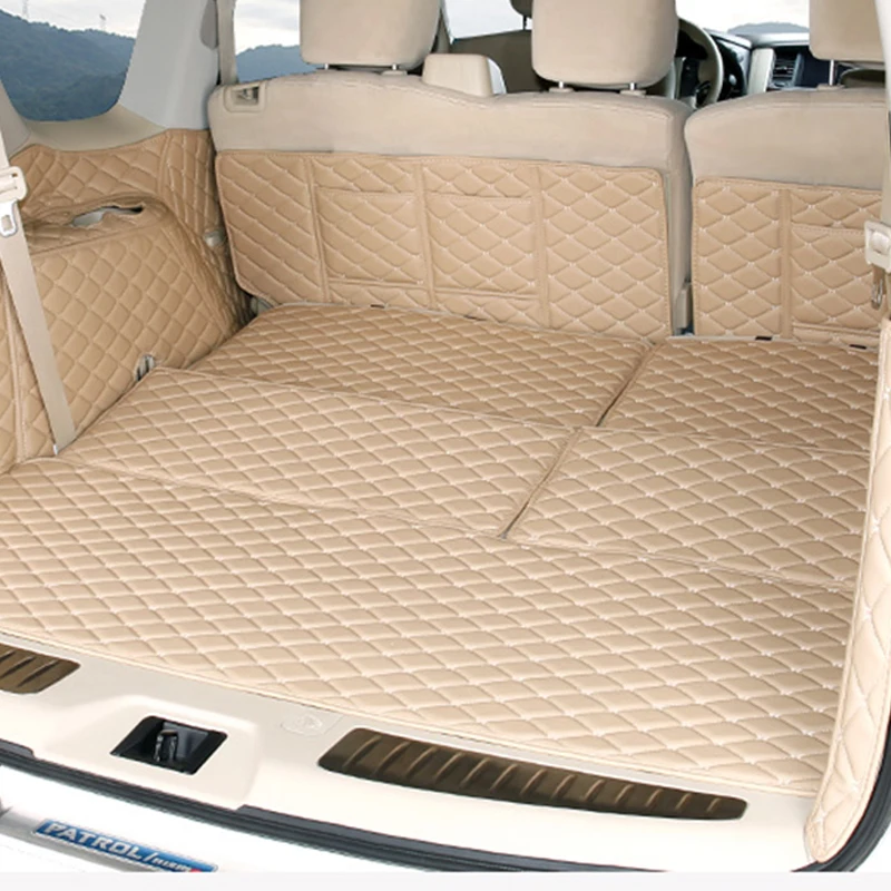 Автомобильный коврик Mili для багажника автомобиля Nissan патруль Y62 2014 2016 подкладка