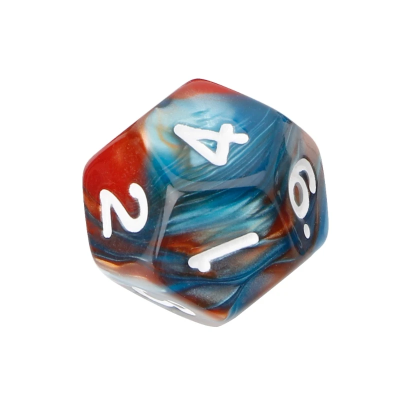7 шт./компл. акриловые многогранные кости для настольных игр TRPG Dungeons And Dragons|Кубики|