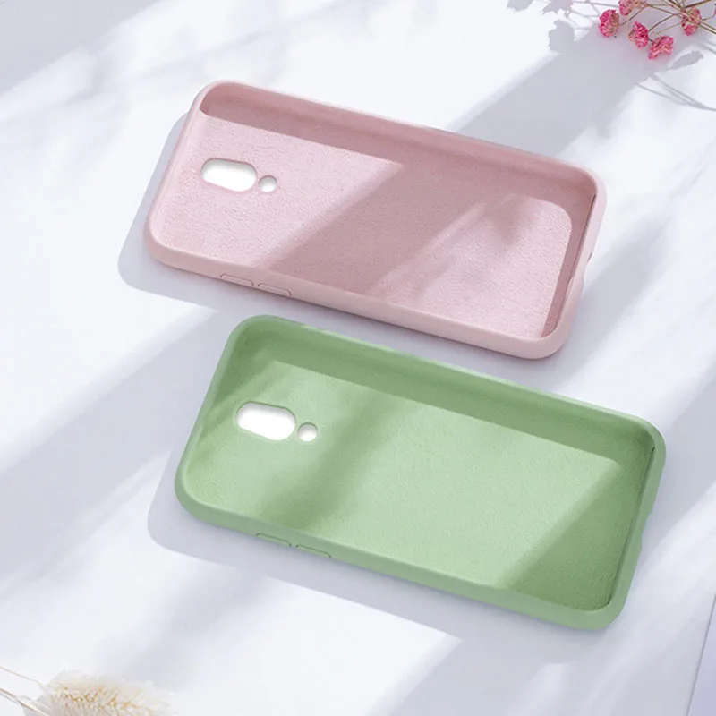 Liquid Case for Oppo Reno Soft Silicone Tpu Fundas reno 10x zoom f11 pro a1k realme X 3 K3 Back Cover |