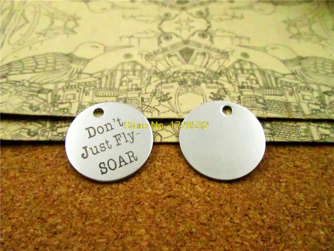 20 шт мм круг из нержавеющей стали круглый &quotне просто парить&quot версия 2 одна