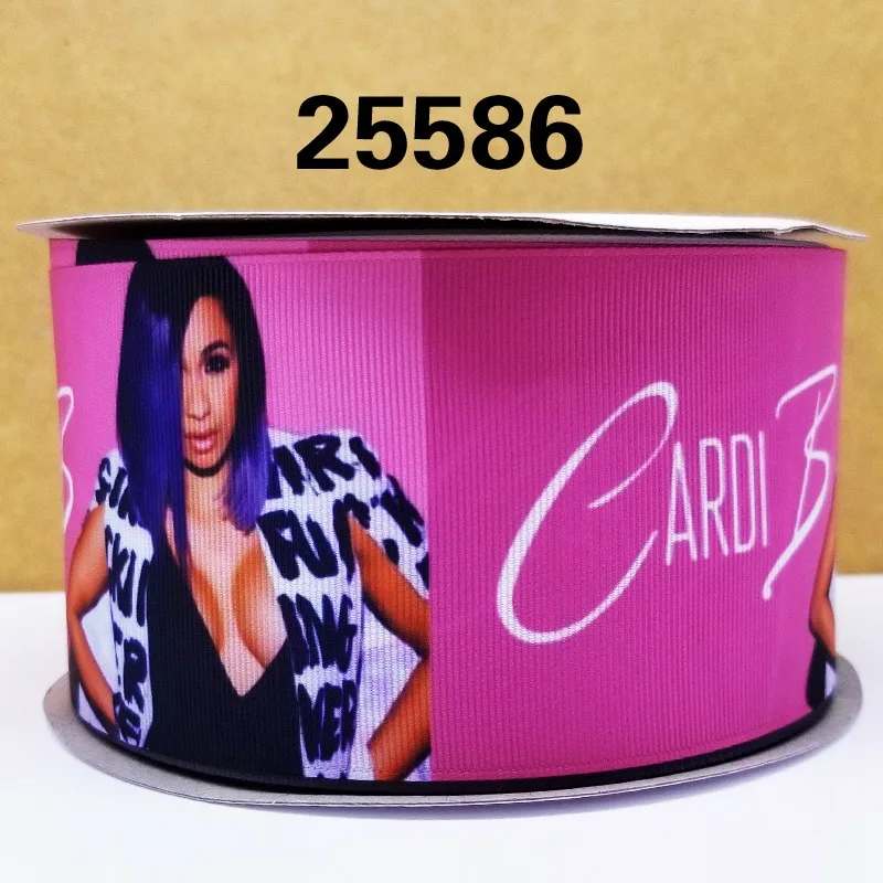 Ribbons 50 yard cartoon printed grosgrain ribbon 25487 | Дом и сад