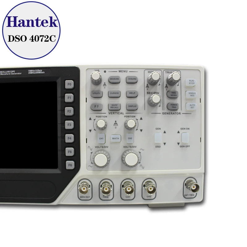 Hantek DSO4072C 2 канальный цифровой осциллограф 1 канал произвольный/функциональный генератор сигналов