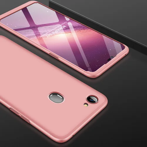 Полная защита 360 противоударный чехол для OPPO F7 жесткий матовый задняя крышка Fundas