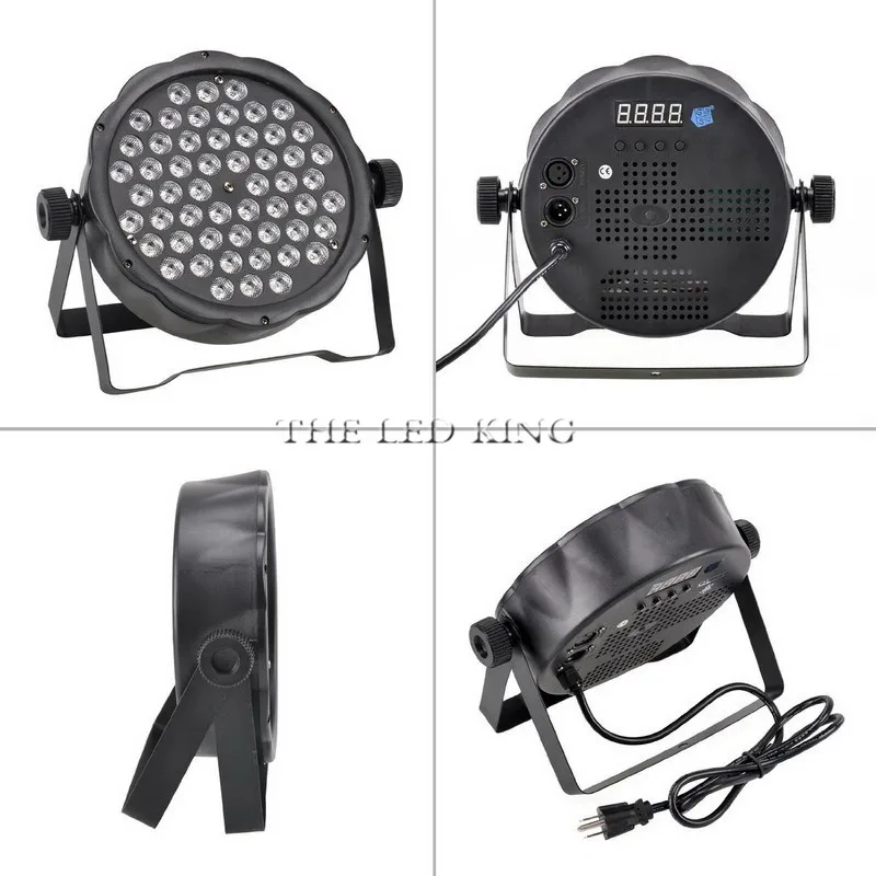 1 10X Par Светильник 54 светодиосветодиодный RGBW 200 Вт сценическое освещение DMX 512 клуб