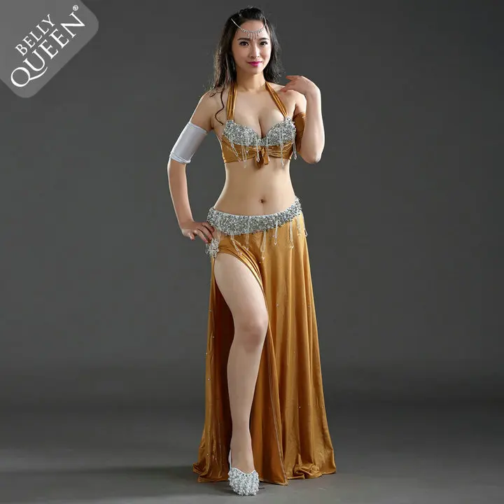 Женский костюм для танца живота летний из двух предметов Египетский