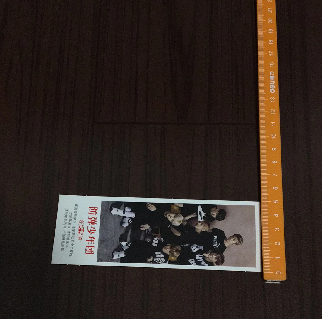 Bangtan мальчики kpop креативная фотография музыка белый картон Закладка Книга Держатель сообщение карты персональный подарок