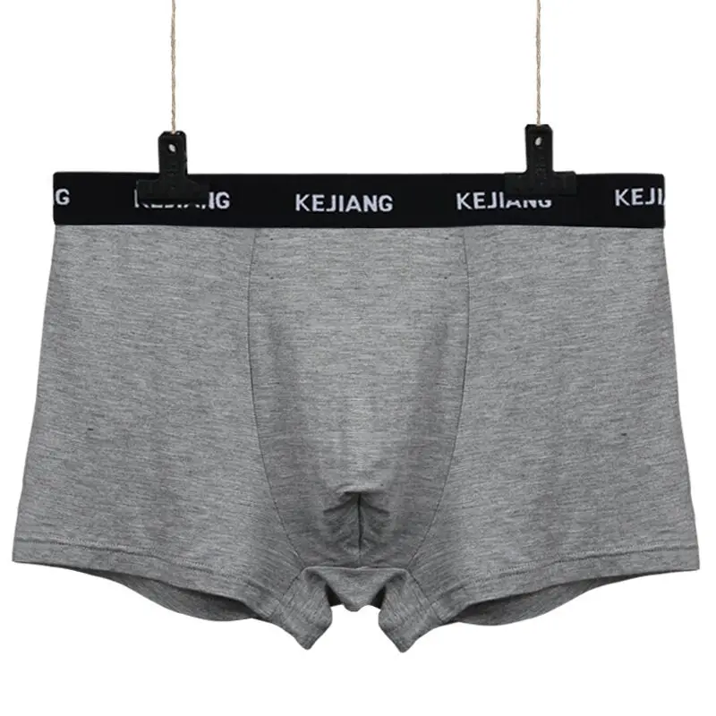 2018 Mens Boxer Underwear Plus Size Colorful Modal Man Short Solid Flexible Shorts Pure Color Loose Male pants | Мужская одежда