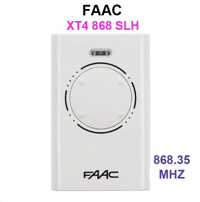 FAAC XT4 868 SLH LR (XT4 SLH) ворота гаража Замена передатчика удаленные 35 мГц плавающий
