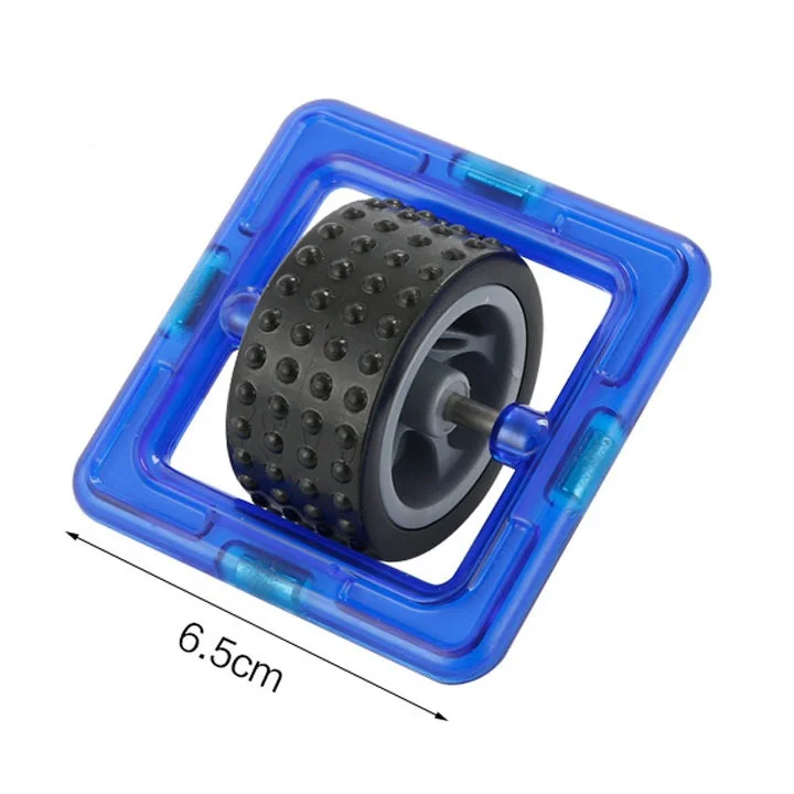 2pcs/set base wheels accessory kids Magnetic building Bricks Designer Magnet blocks Assemble DIY Models | Игрушки и хобби