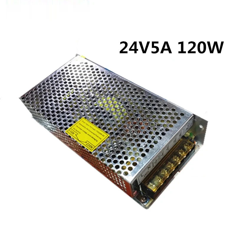 24V5A выключатель питания 120 Вт ножная мощность постоянного напряжения тока