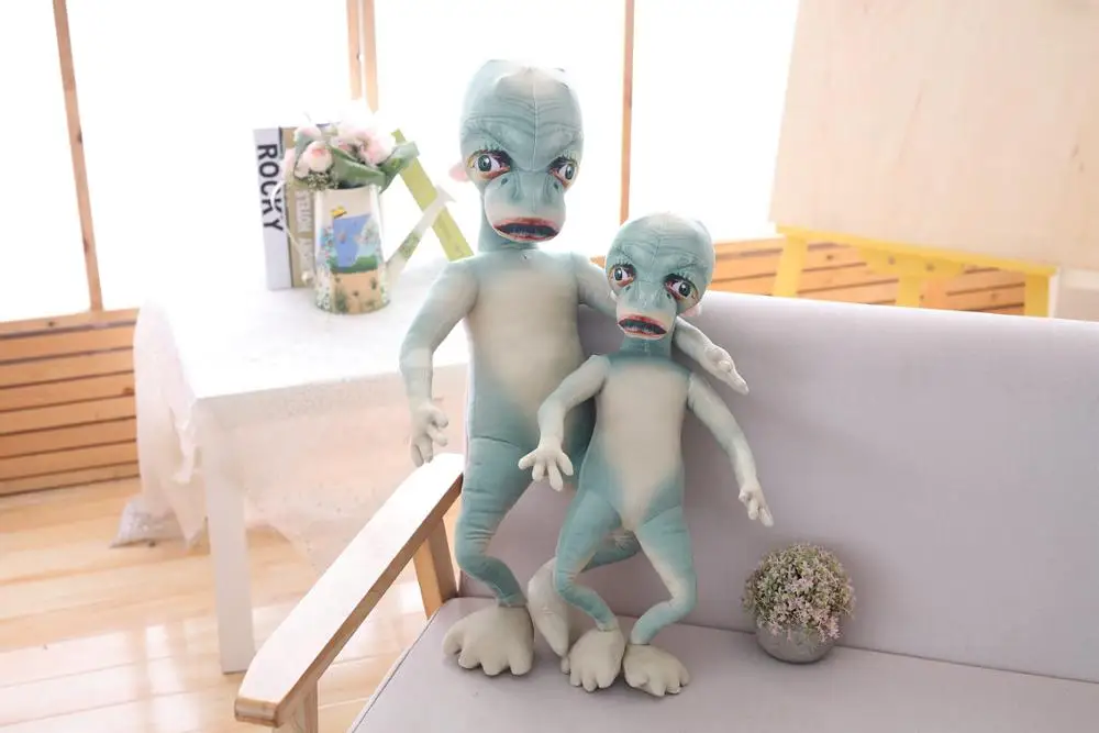 Плюшевые игрушки-пришельцы 60/80 см странные детские игрушки подарки для детей на