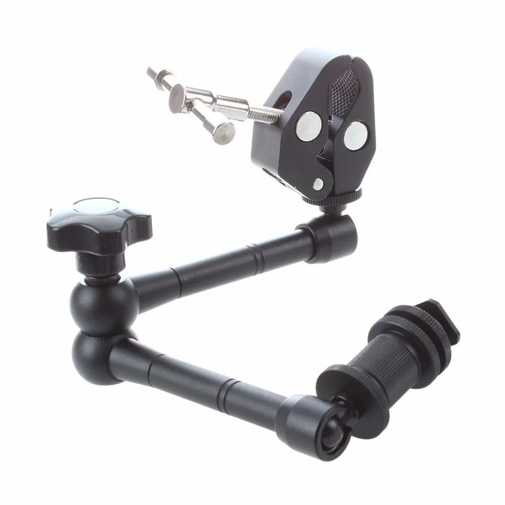 

11" Inch Friction Articulating Magic Arm + Super Clamp for DSLR Camera