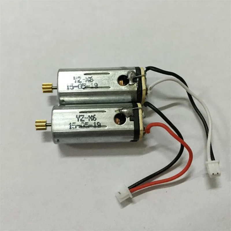 4 шт. двигатели для Yizhan X6 тарантула Jjrc H16 Rc Квадрокоптер Запчасти 2 Cw двигатель CCW
