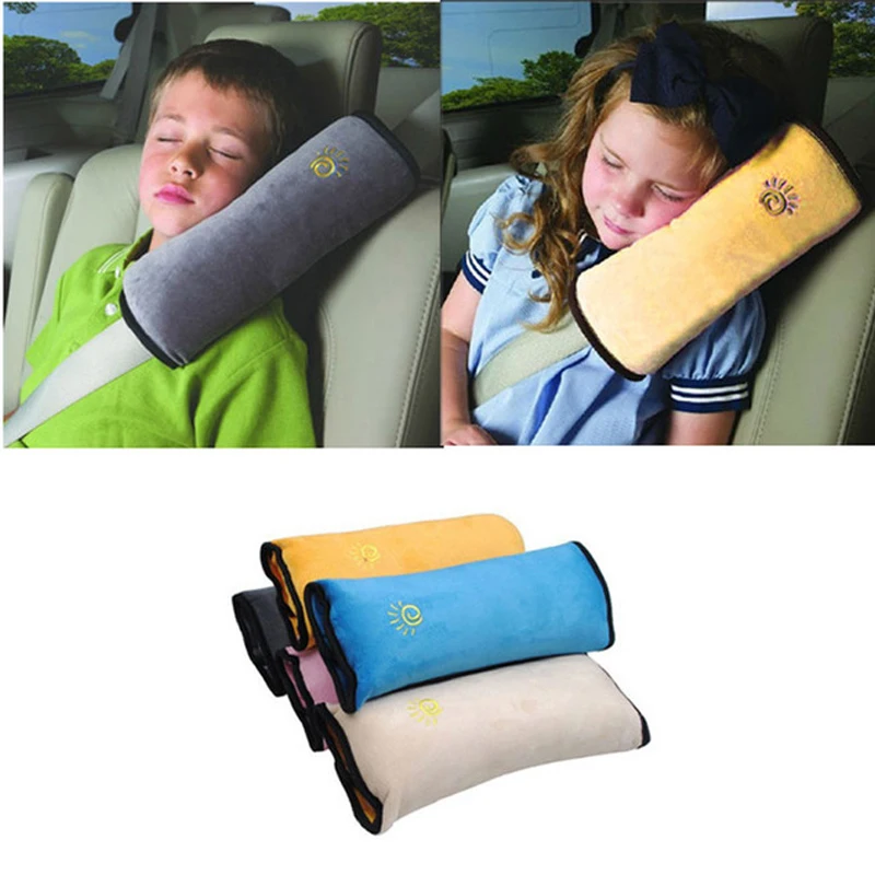 Free Shipping Baby Auto Pillow Car Safety Belt Protect Shoulder Pad adjust Vehicle Seat Cushion for | Playpens