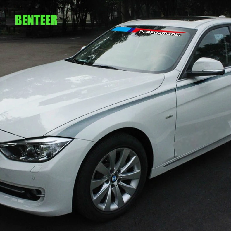 M эффективная наклейка на лобовое стекло автомобиля для bmw E36 E39 E46 E53 E60 E61 E64 E70 E71 E85