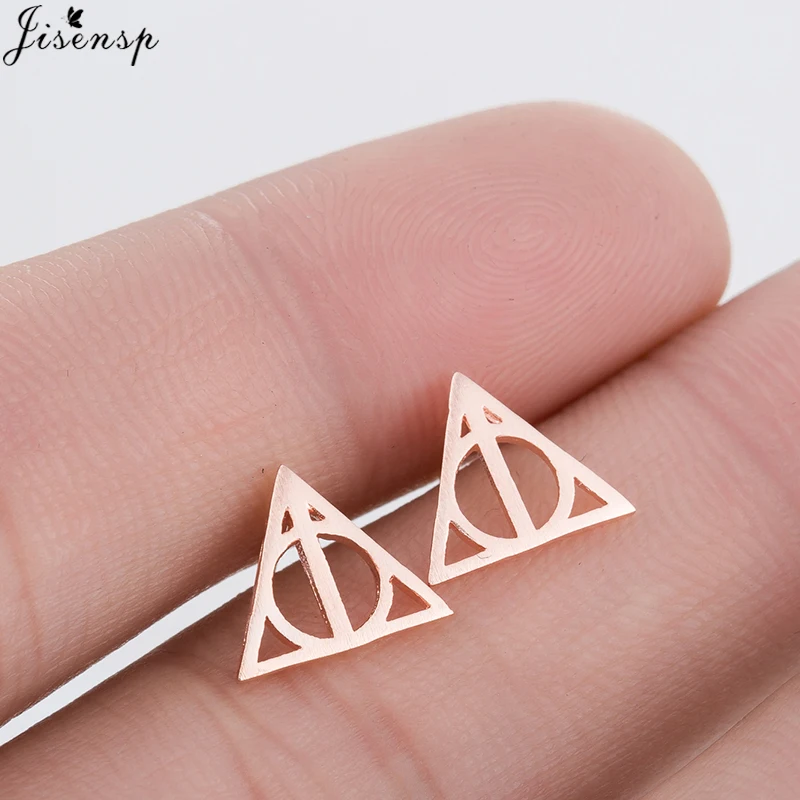 Женские серьги пусеты Jisensp винтажные геометрические в виде героев|earrings for women|earrings forshield earrings |