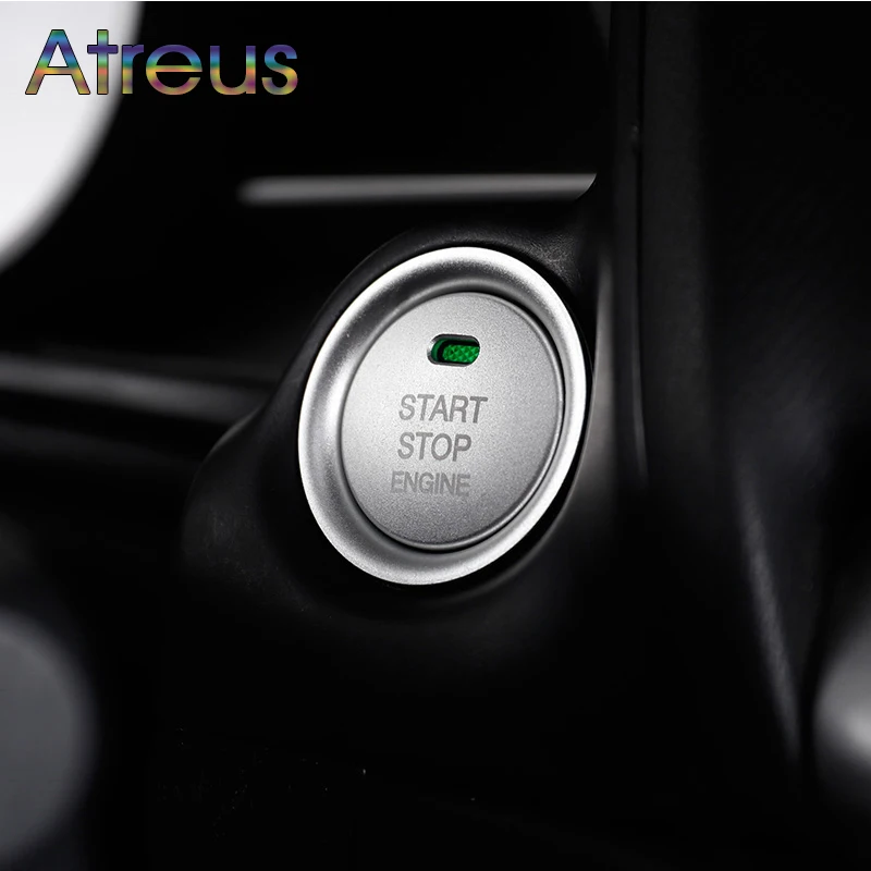 Кнопка запуска двигателя Замена крышки Стоп ключ аксессуары переключатель