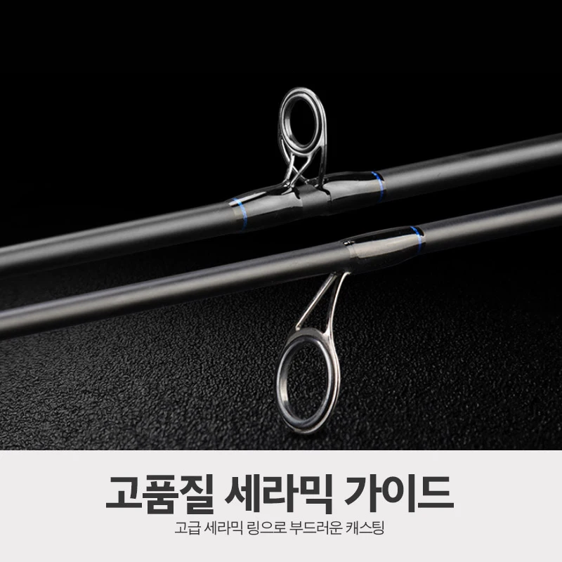 Удилище KastKing Cadet 1.98м 2.10м из карбона для спиннинга и ловли на бросковую снасть с керамическими направляющими колец и 2 сменными вершинками M ML MH Power MF Action.