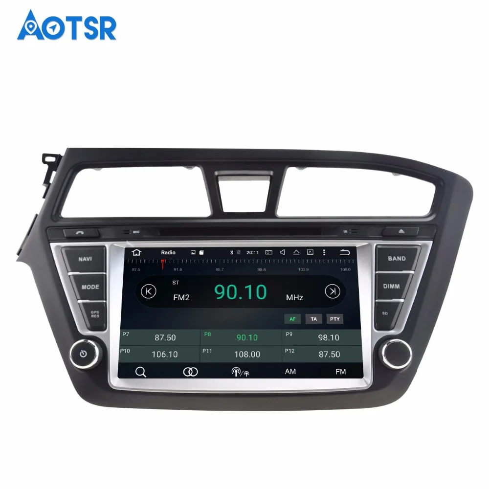 DSP Android 10 0 Автомобильная фотомагнитола для Hyundai i20 2014 2017 автомобильная