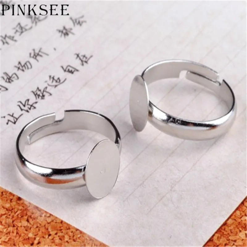 20 шт. заготовки для колец 3 размера|ring findings|blank ring settingsbase pad |