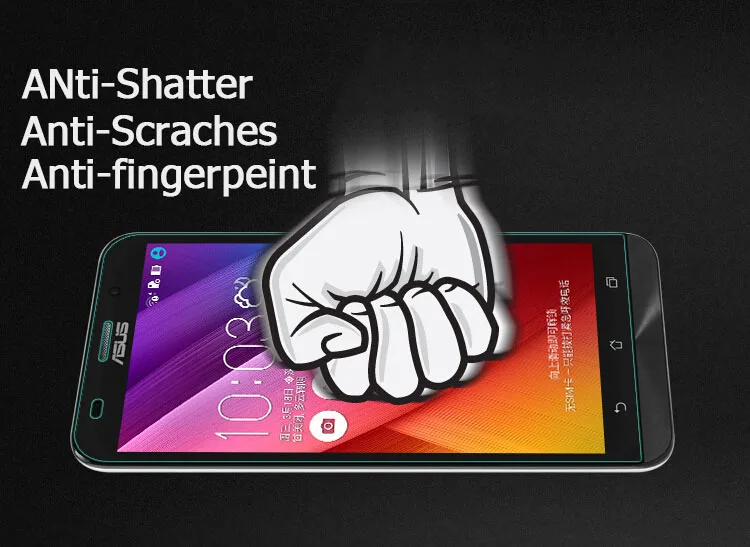 Закаленное стекло для Asus Zenfone Max ZC550KL 5 GO ZD551KL 3 ZE552KL 2 Laser ZE500KL ZE550KL ZE550ML защитная
