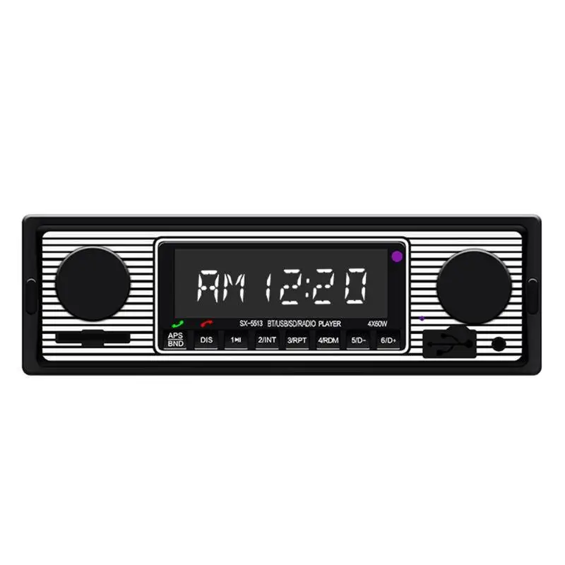 Автомобильный стерео MP3 плеер с ЖК дисплеем SWM 5513 FM радио Bluetooth 4 0 USB вход