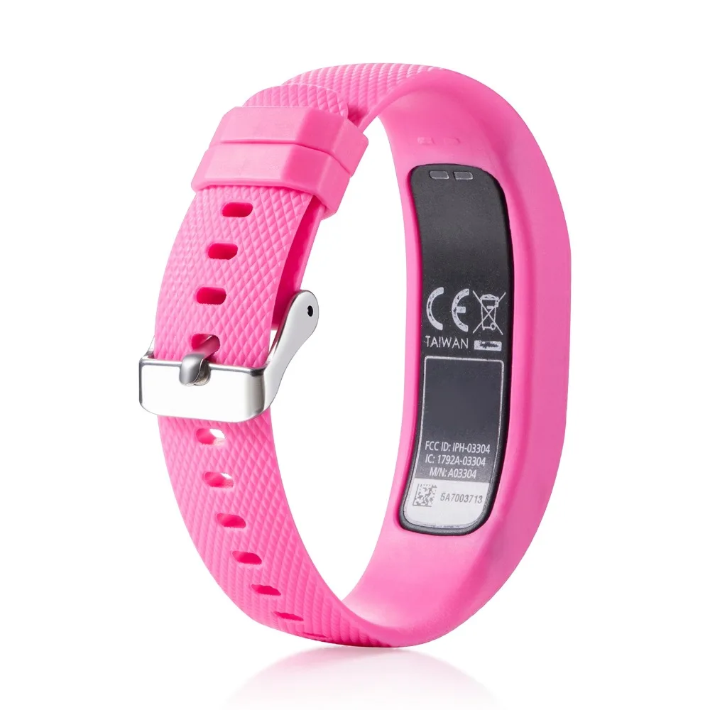 Силиконовый браслет ремешок держатель для Garmin VivoFit 4 фитнес часы с трекером активности группа замена ремешок Смарт-аксессуар