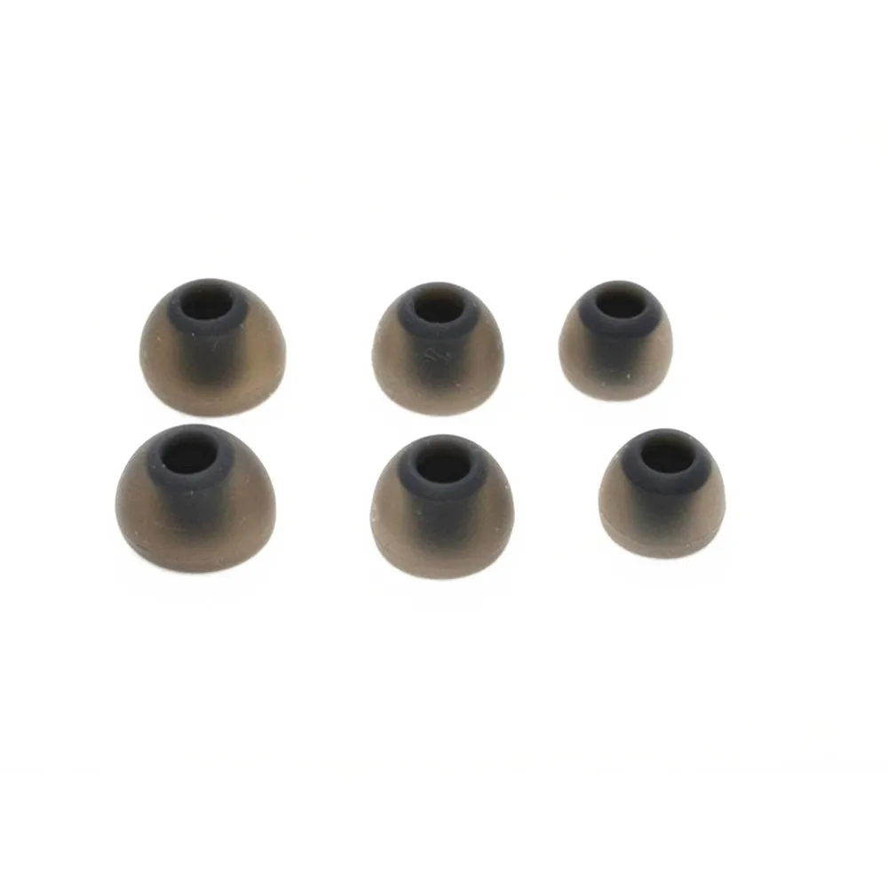 3 пары мягких силиконовых ушных наконечников сменные амбушюры наушники-вкладыши