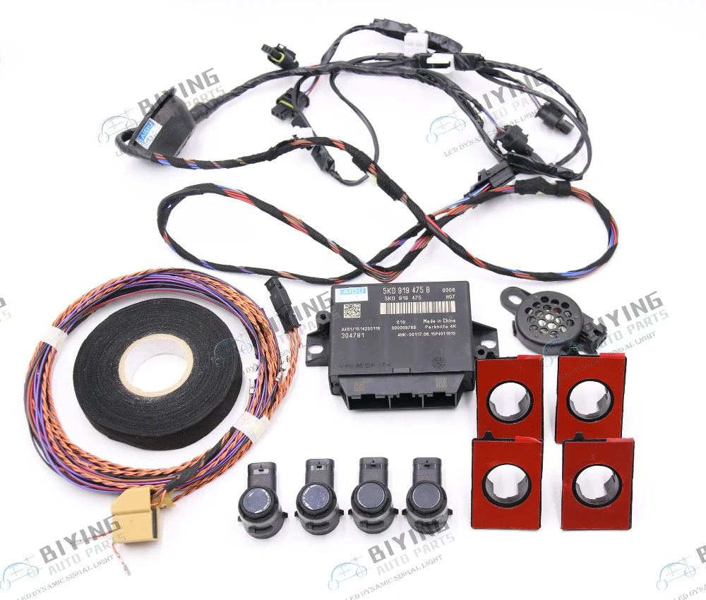 5KD919475B задний OPS 4K Park Pilot 4 парковочные датчики Комплект для VW Golf 6 MK6 Jetta 5 MK5 Passat CC 5KD 919 475 B