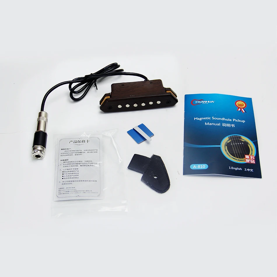 TYLANHUA Skysonic Preamp system A-810 подобрать подходящий для пальцев, нарезания и solo держатель для медиаторов